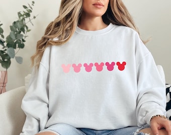 Mickey Sweatshirt, Mickey Colors Sweatshirt,Mickey Ombre Sweatshirt,Mickey Sweater,Disneyland Shirt,Disney Crewneck Shirt,Mickey Youth Shirt