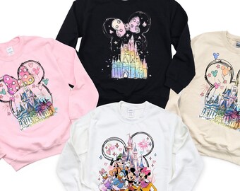 Disneyland Sweatshirt, Disney Trip Shirts 2024, Disney Family Matching Shirt, Disney Vacation Shirts, Disneyland Group Shirts, Disneyworld