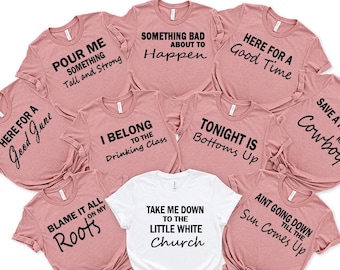Country Music Themed Bachelorette Party, Nashville Themed ,Bachelorette Party Tees, Country Music, Bridal Party Shirt, Nash Bash Party Shirt
