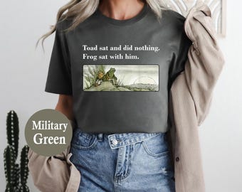 Frog And Toad Shirt,Frog And Toad Shirt, Vintage Classic Book Sweater , Retro Frogs Shirt, Frog 90s Graphic Sweatshirt, Book Lover Gift