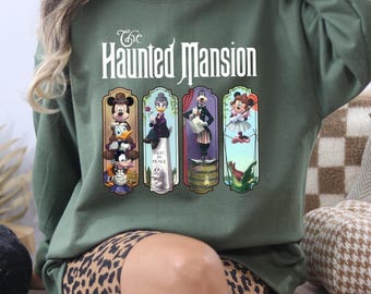 Disney Halloween Haunted Mansion Shirt, Mickey and Friends Halloween Shirt, Mickey's Not So Scary Halloween Party, Carton Team Scary Shirt