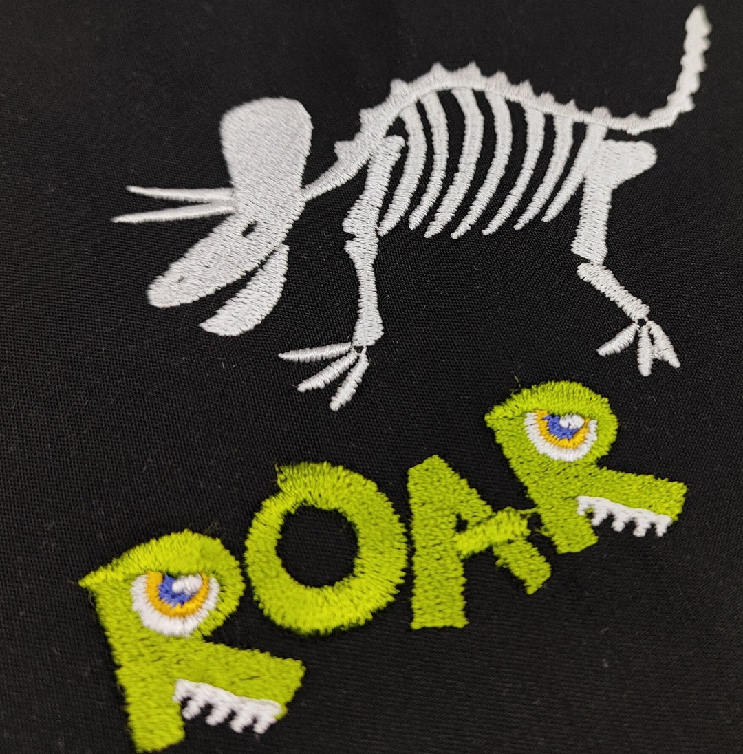 Triceratops Dinosaur Skeleton Embroidery Design, Pattern - Designs for ...