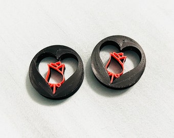 Tunnel gauges with roses