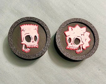 Lisa and Bart Gauges