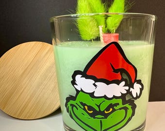 Grinch 10oz candle
