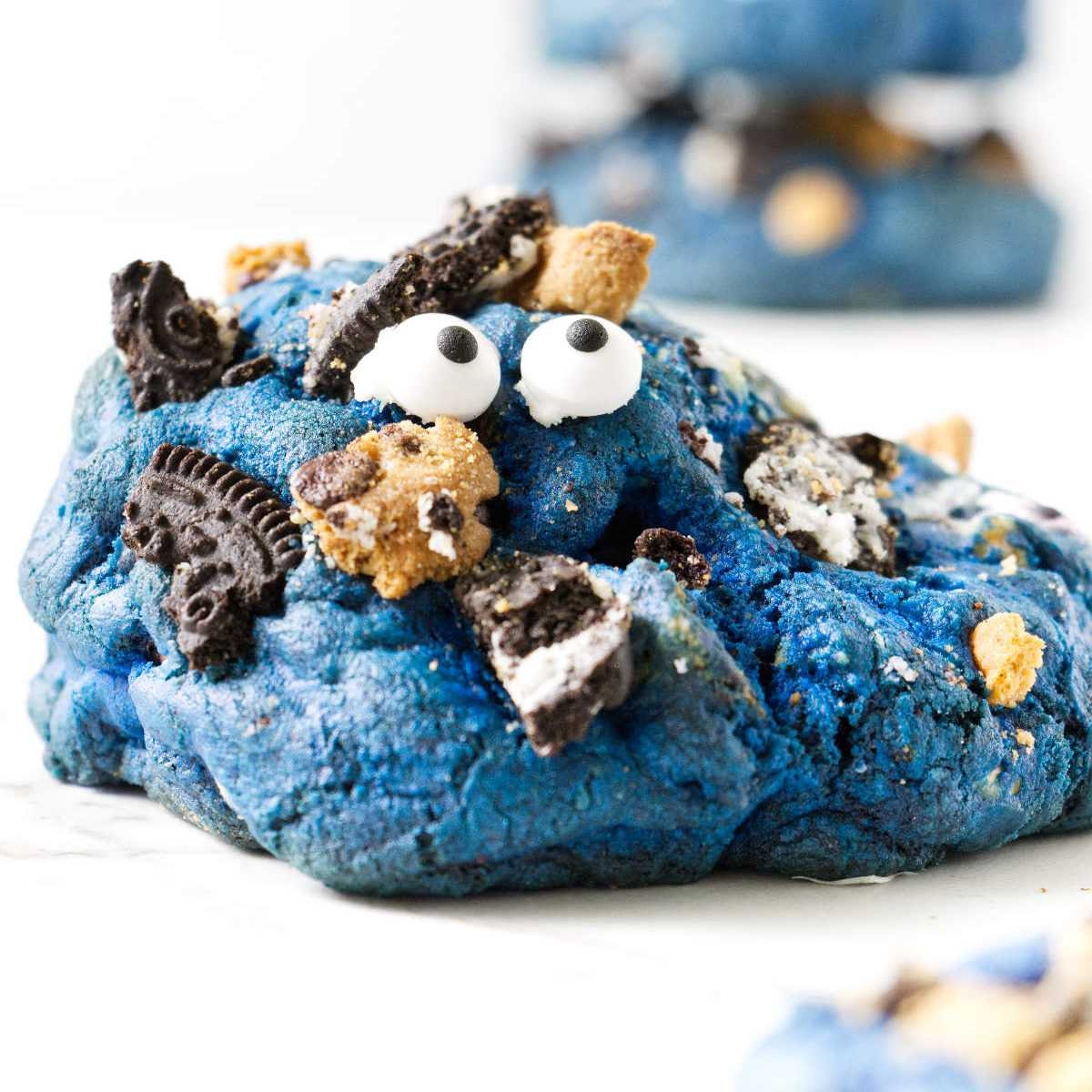 Cookie Monster Cookies Recipe PDF - Etsy