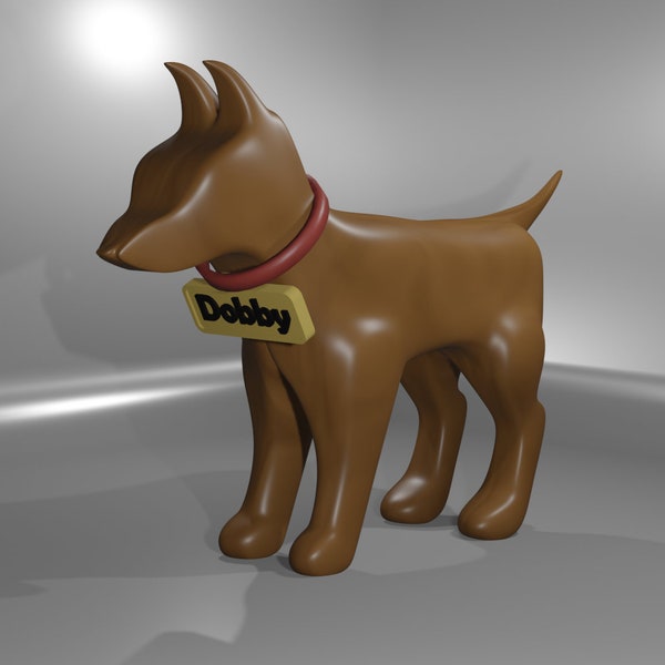 3D doggo model