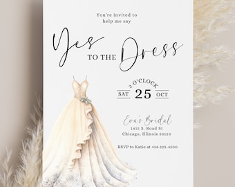 bridal shower invitations shaped like a dress Wedding Dress Shower Invitations