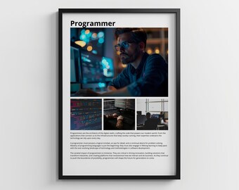 programmer print, programmer poster, programmer wall art, programmer gift, programmer career, programmer frame, programmer, computer