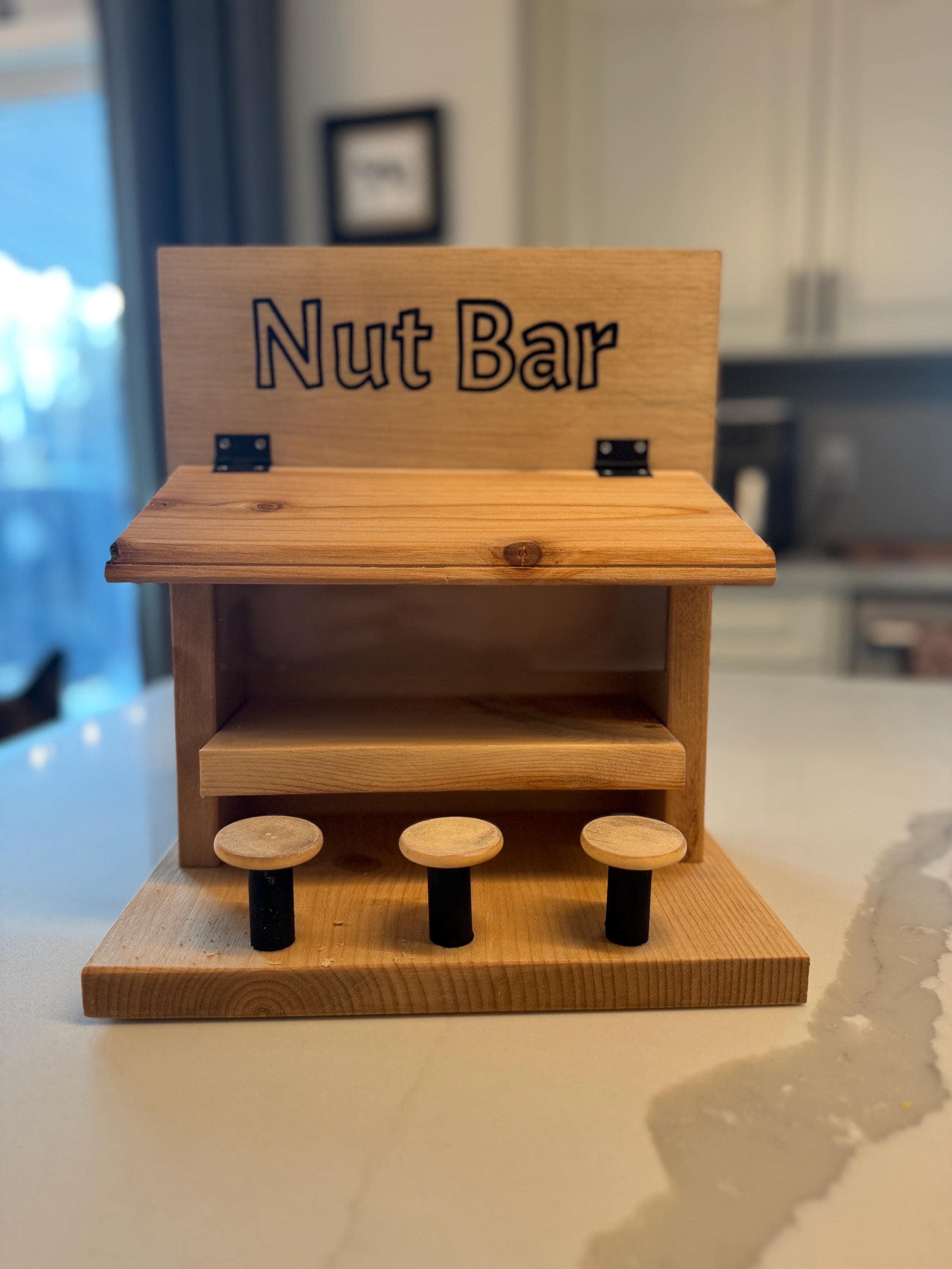 Handmade Squirrel Feeder