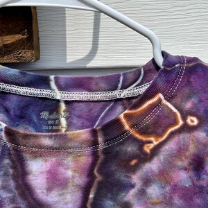 Funky Junque Criss Cross Baseball Cap With Ponytail Slot - Tie Dye Grey Pink Blue Distressed Hat