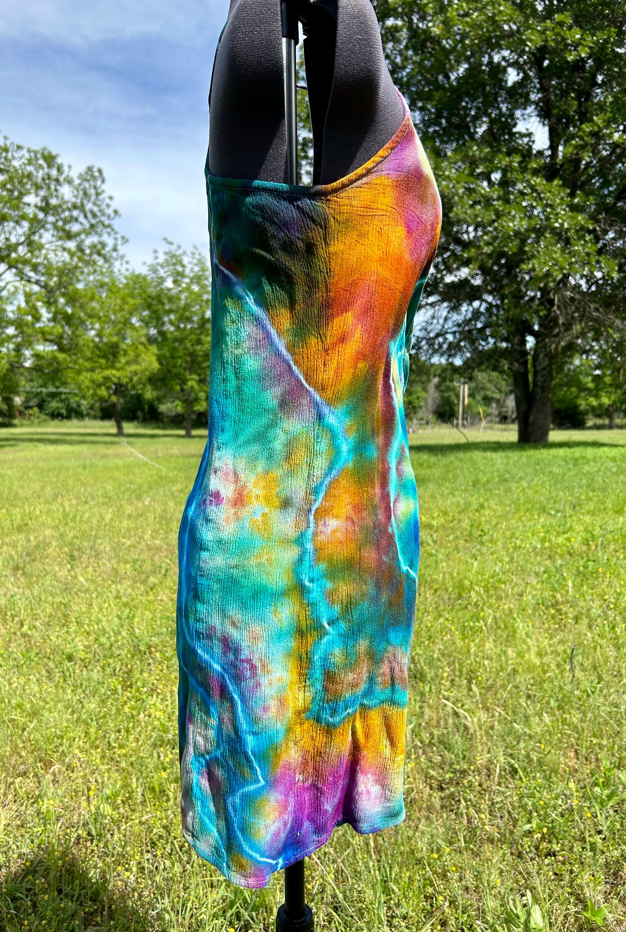 Woven Tee Dress
