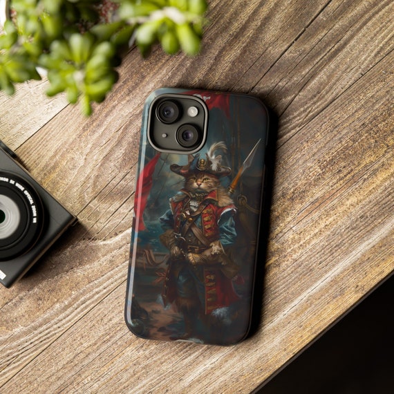 Funny Pirate Cat Iphone/android Cell Phone Case | Scifi Kitty Case | Dual  Layer Tough Protective Case - Etsy