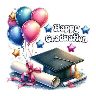 Graduation Clipart, Graduation, Digital Download, Printable Images ...