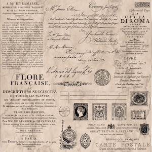 May include: A vintage postcard with a black and white image of a city scene. The postcard has text in Italian that reads "La Citta Di Roma" and "Breve Descrizione Di Questa Superba Citta". The postcard also has a stamp with the text "Penny Post Paid".