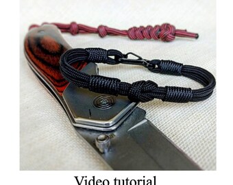 Instruction for the weaving paracord bracelet. Make your own. DIY gift. Tutorials weaving. (1 PDF)