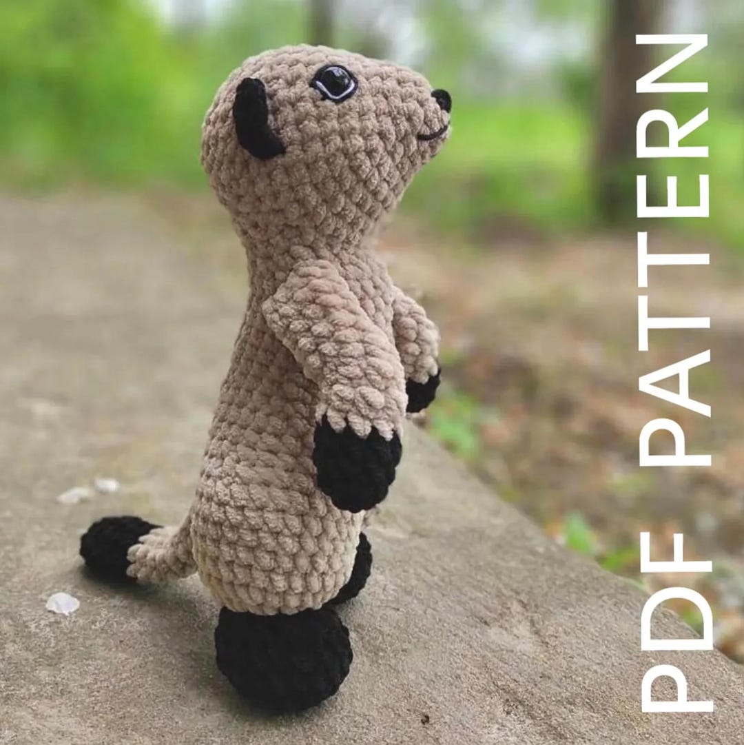 Erdmännchen Häkelanleitung: Amigurumi Anleitung (PDF-Datei) - Etsy.de