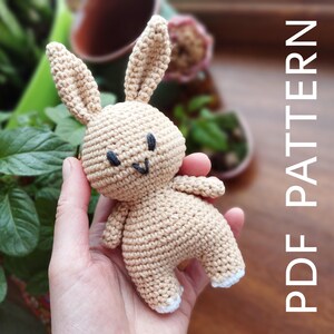 Crochet Pattern Bunny (Amigurumi tutorial PDF file). Crochet Pattern Amigurumi Bunny. Cute Crochet Tutorial for Beginners