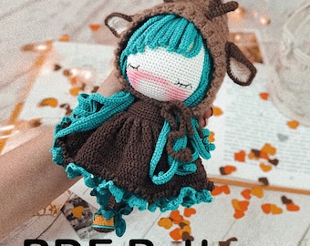 Deer Amigurumi Crochet Pattern: DIY Xmas Toy (PDF Pattern)