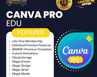 Canva Pro Lifetime - Canva Pro | Canvapro - Lifetime | Education | Canva pro lifetime EDU