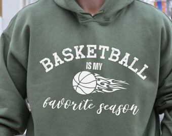 Basketball hoodie, gift for Basketball player, Retro Basketball hoodie, Field Basketball mom pullover, Basketball hooded sweatshirt