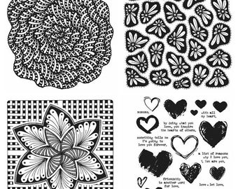 Jahrgang Blume Klar Gummi Stempel Stempeln DIY Scrapbooking Papierkarte Handwerk