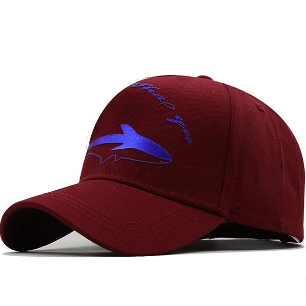 Neue Baumwolle angeln Männer baseball kappe für frauen hysterese hut Shark stickerei knochen caps  casual casquette männer baseball hüte