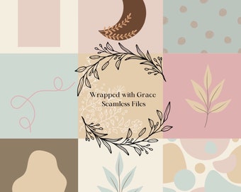 Boho Patchwork seamless file