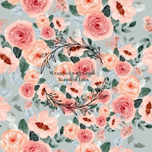 Floral seamless file
