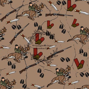Deer Hunting Seamless File | Hunting Seamless File