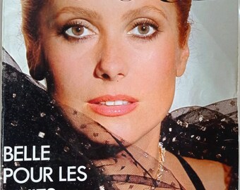 Revista Vogue París Noviembre 1977 Catherine Deneuve 220