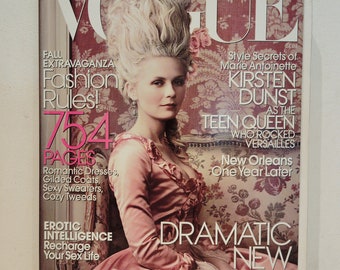 Revista Vogue Septiembre 2006 EE.UU.