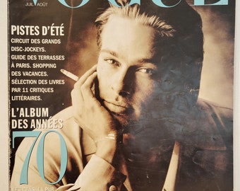 Vogue Hommes juillet/août 1993 Brad Pitt