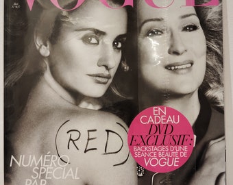 Vogue Paris Mai 2010 Par Pénélope Cruz. Numéro spécial+DVD Exclusive