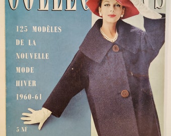 Revista de moda Colecciones de invierno 1960-61.