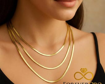 Collar de cadena de espiga de oro amarillo macizo de 10 quilates, disponible en 2 mm, 3 mm, 4 mm, 5 mm, 6 mm y 7 mm. Cadena de espiga de oro amarillo macizo de 10 quilates disponible en 7 pulgadas, 16 pulgadas, 18 pulgadas, 20 pulgadas y 24 pulgadas.