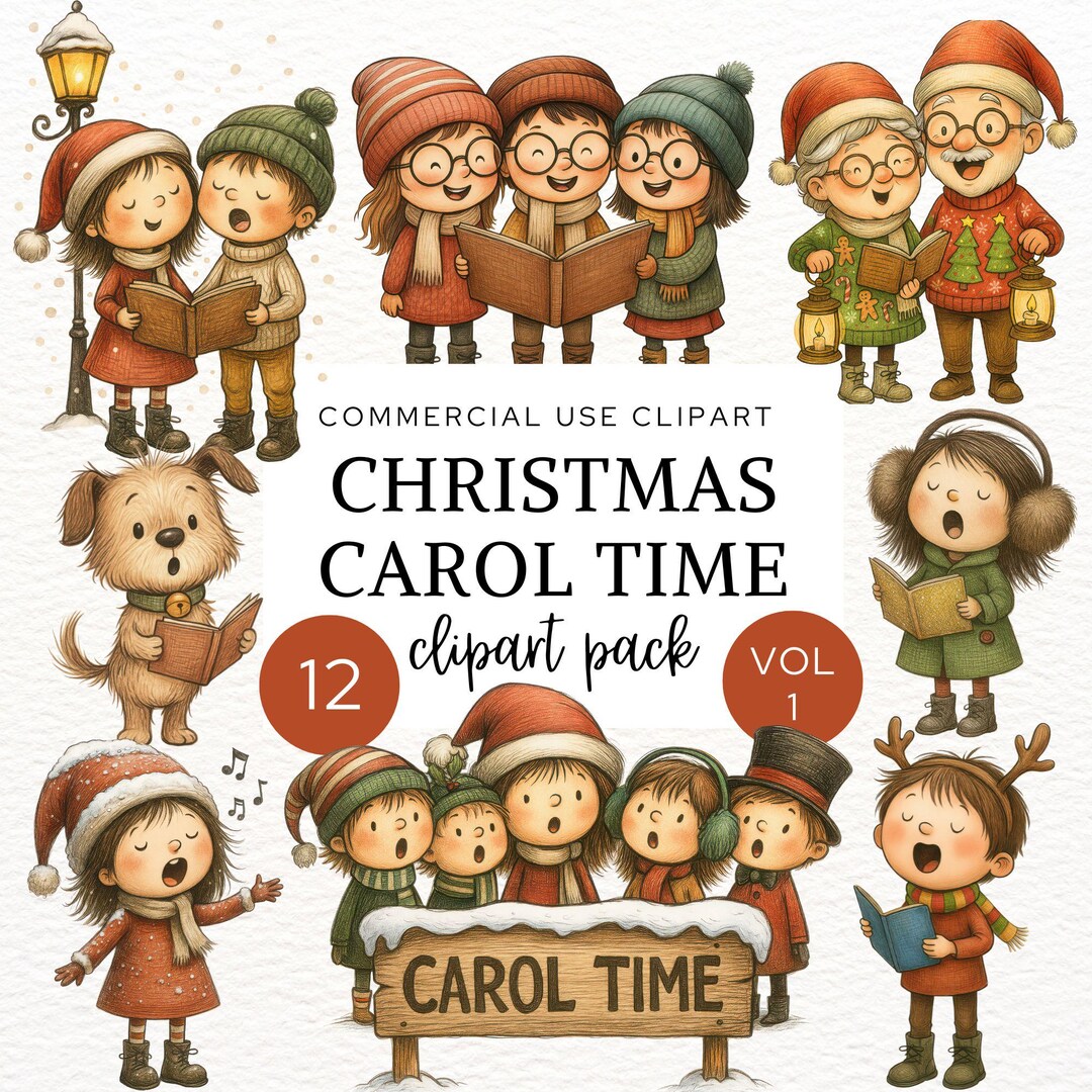 christmas-carol-singers-clipart-whimsical-christmas-characters-png