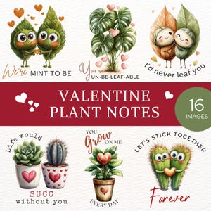 Clipe de amor para o Dia dos Namorados, Clipe de amor para o Dia dos Namorados para fazer cartões, Frases fofas de amor com plantas para scrapbooking, artesanato em papel e sublimação.