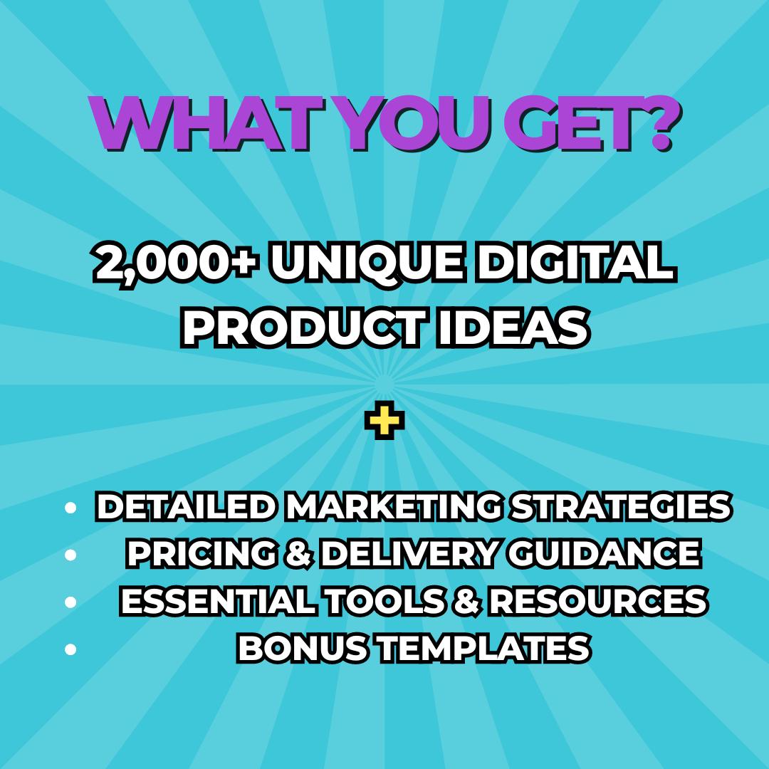 2,000 Unique Digital Product Ideas for Etsy in 2024 Comprehensive Guide ...