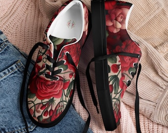 Zapatos de lona con cordones para mujer Wild Rose