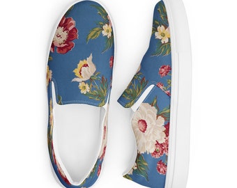 All Over Print Women’s slip-on canvas shoes: Casual Comfort