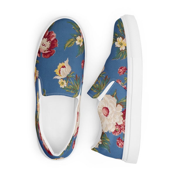 All Over Print Women’s slip-on canvas shoes: Casual Comfort