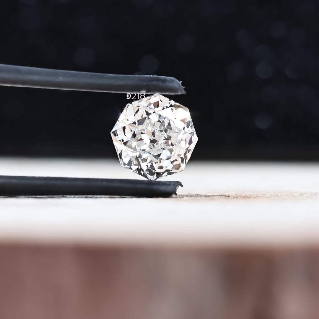 Octane Diamond Antique Shape Octagon Cut CVD Diamond, Ecofriendly Loose Fancy Lab ...