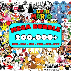 200000+ Cartoon Svg Bundle All Files in Entire Shop Svg Png Font Mega Bundle,Whole Shop Svg Bundle,Holiday Svg,Christmas Svg,Halloween Svg !