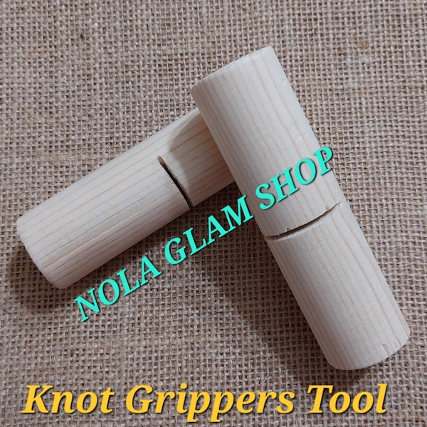Wooden Knot Grippers Etsy
