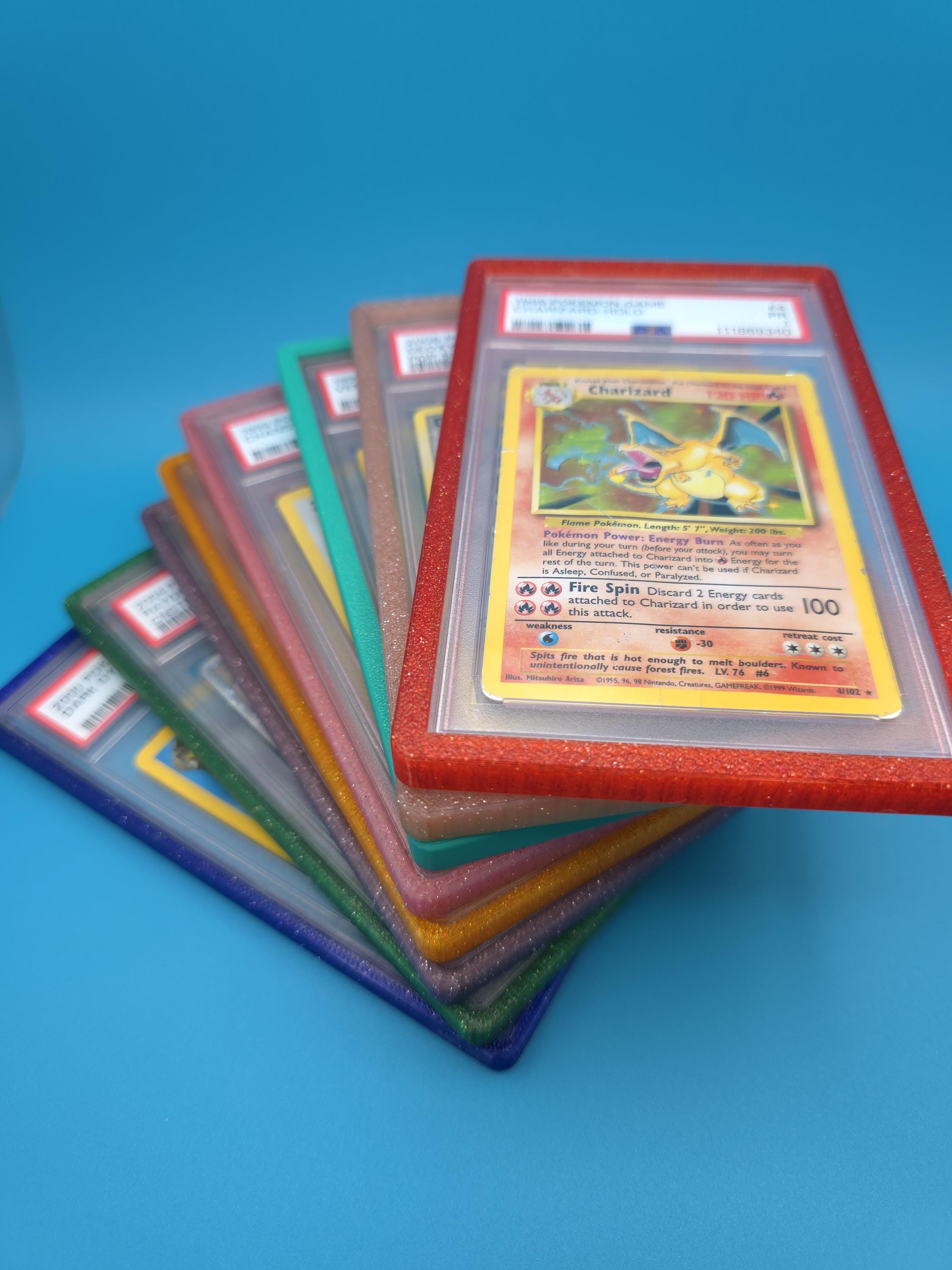 GradedGuard Stackable PSA Card Display Case Pick Your Color (TPU, Single Card Holder) Graded Card Display Case GradedGuard Stackable PSA Card Display Case Pick Your Color (TPU, Single Card Holder) Graded Card Display Case