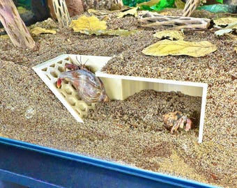 Hermit Crab Underground Hide – Crabitat Decor Bunker Hideout Cave
