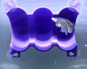 Betta Cave Decoration, Betta Fish Hide, Fish Tank Decoration for Betta Fish, Betta Tunnel