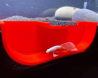 Betta Fish Underground Tunnel - Aquarium Cave Hideaway