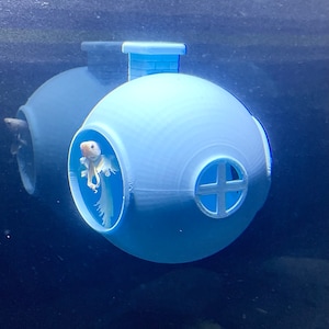 Betta Resting Ball Hide Home, Toy Cave for Betta Fish, Aquarium Decoration for Betta Fish, Hammock Betta Home